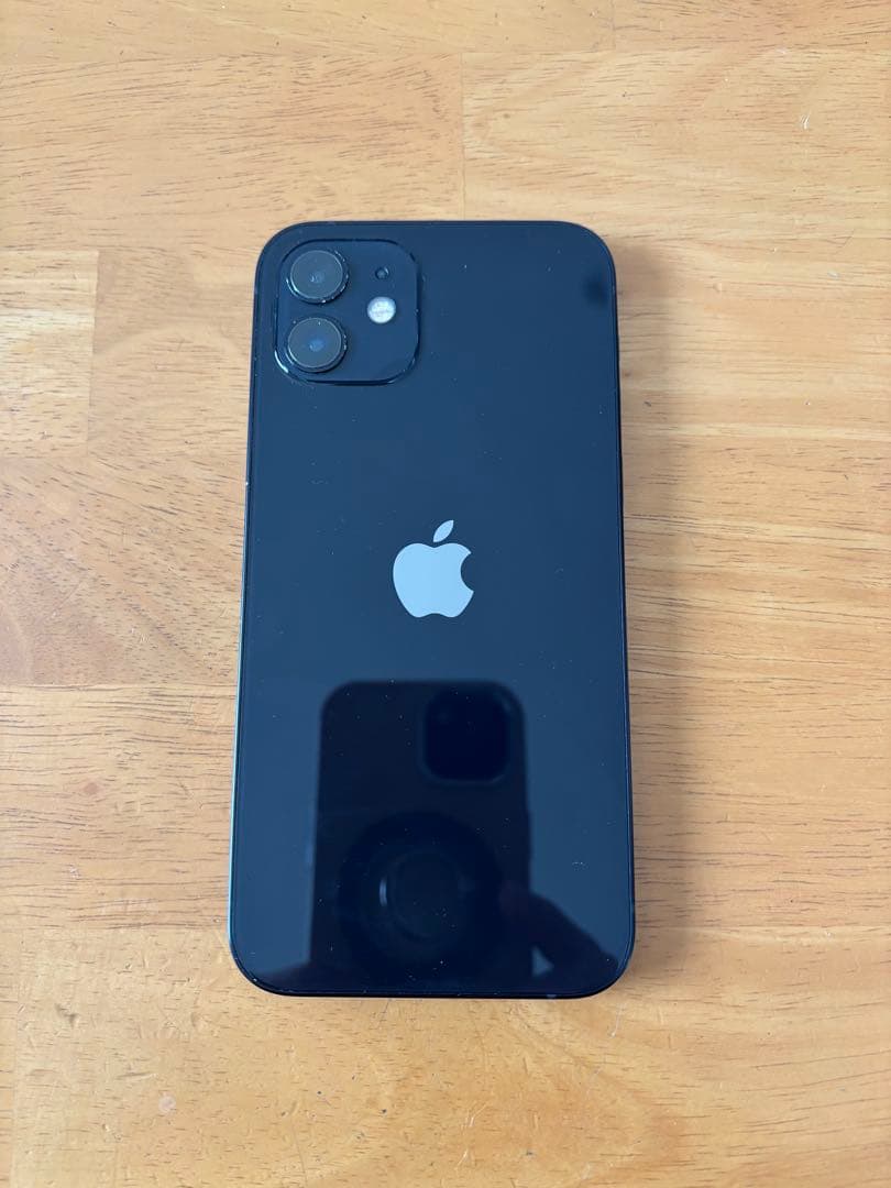 iPhone12 ブラック 64GB【SIMフリー・iFaceケース付】
