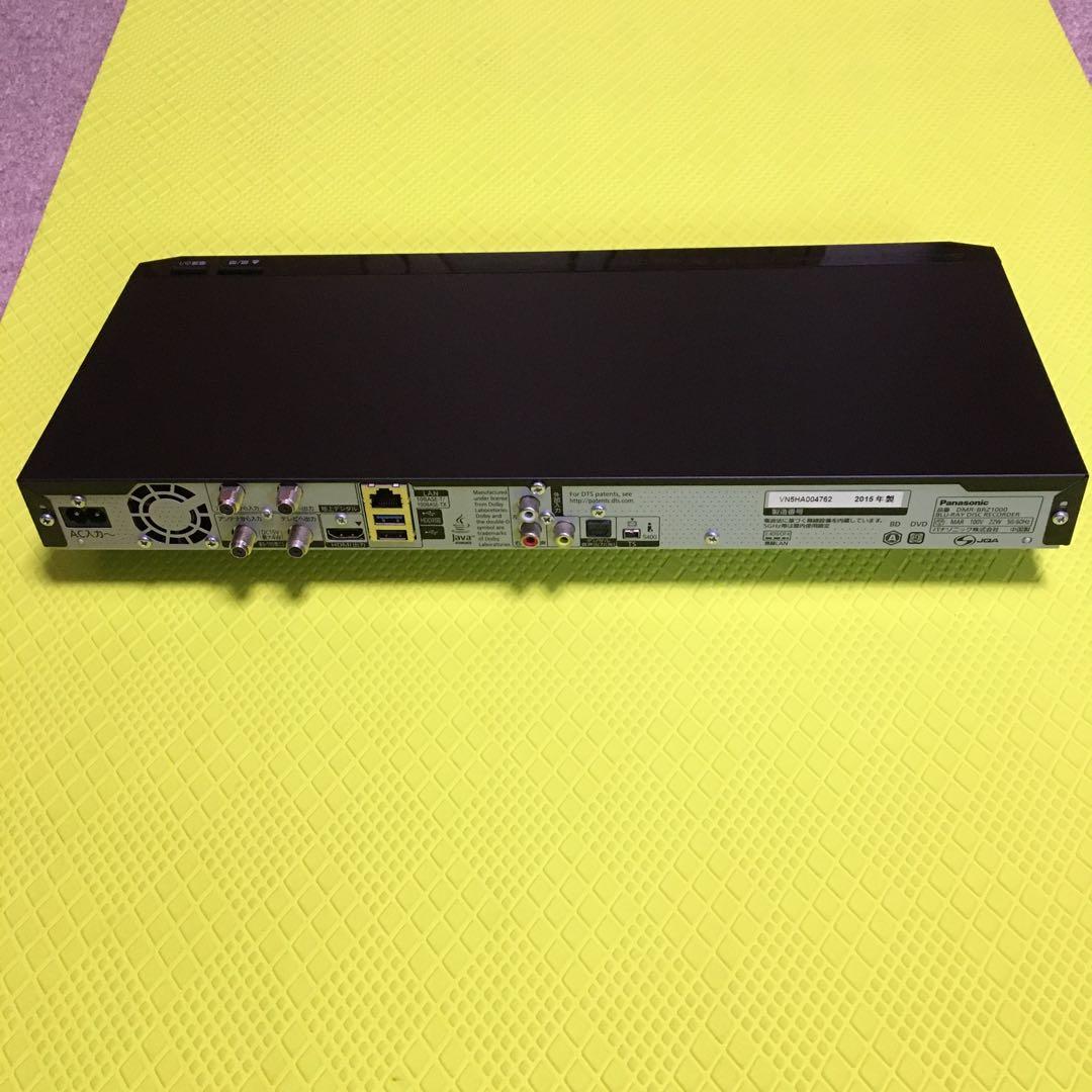 3番組同時録画◆パナソニックDMR-BRZ1000◆約1000時間録画◆リモコン