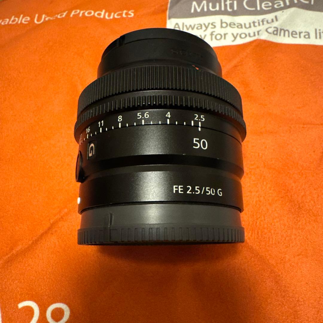 SONY FE 2.5/50 G Eマウントレンズ 中古