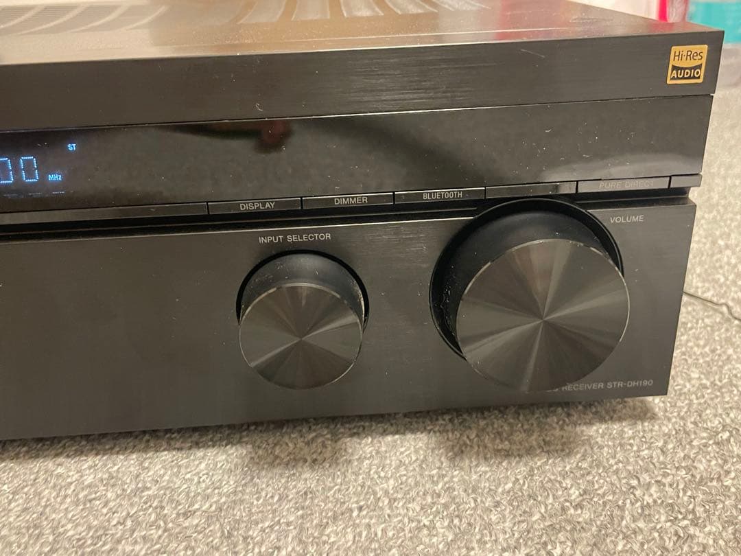 SONY ステレオインテグレートアンプ STR-DH190