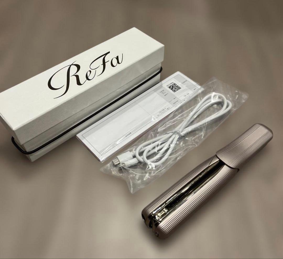 ReFa フィンガーアイロン　ST6 シャンパンゴールド　保証期間あり