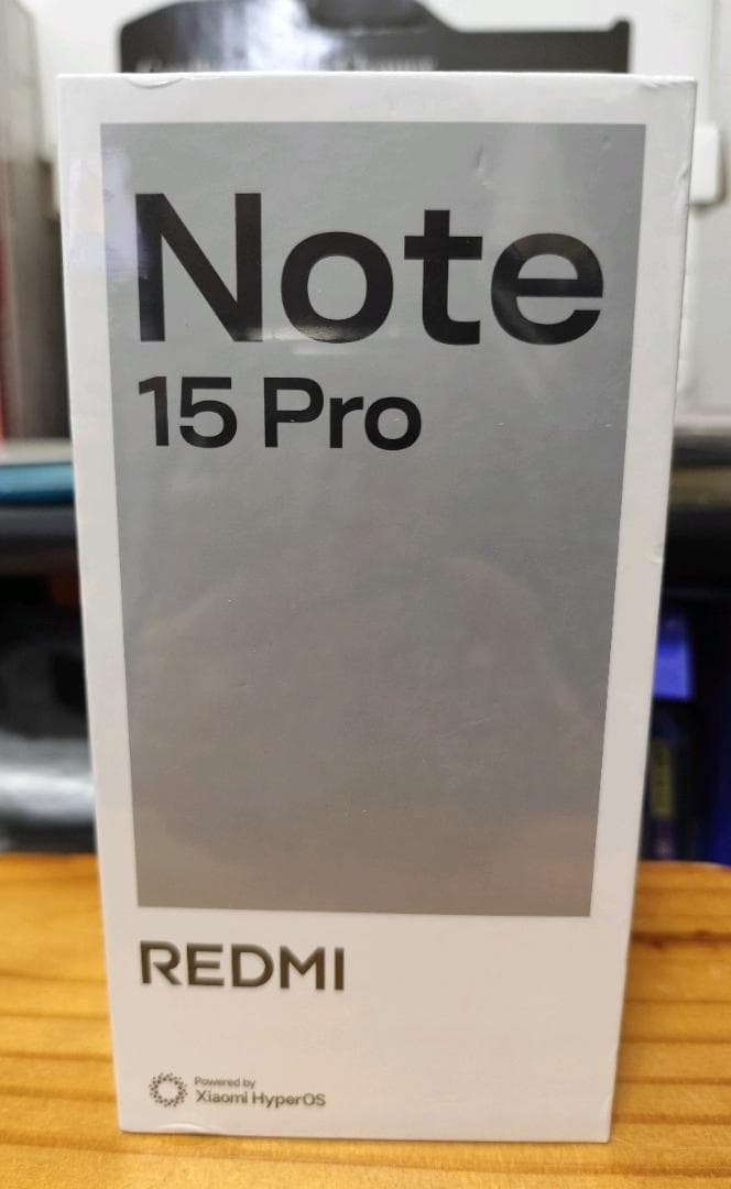 Redmi Note 15 Pro　6.83 AMOLED　CN　未開封