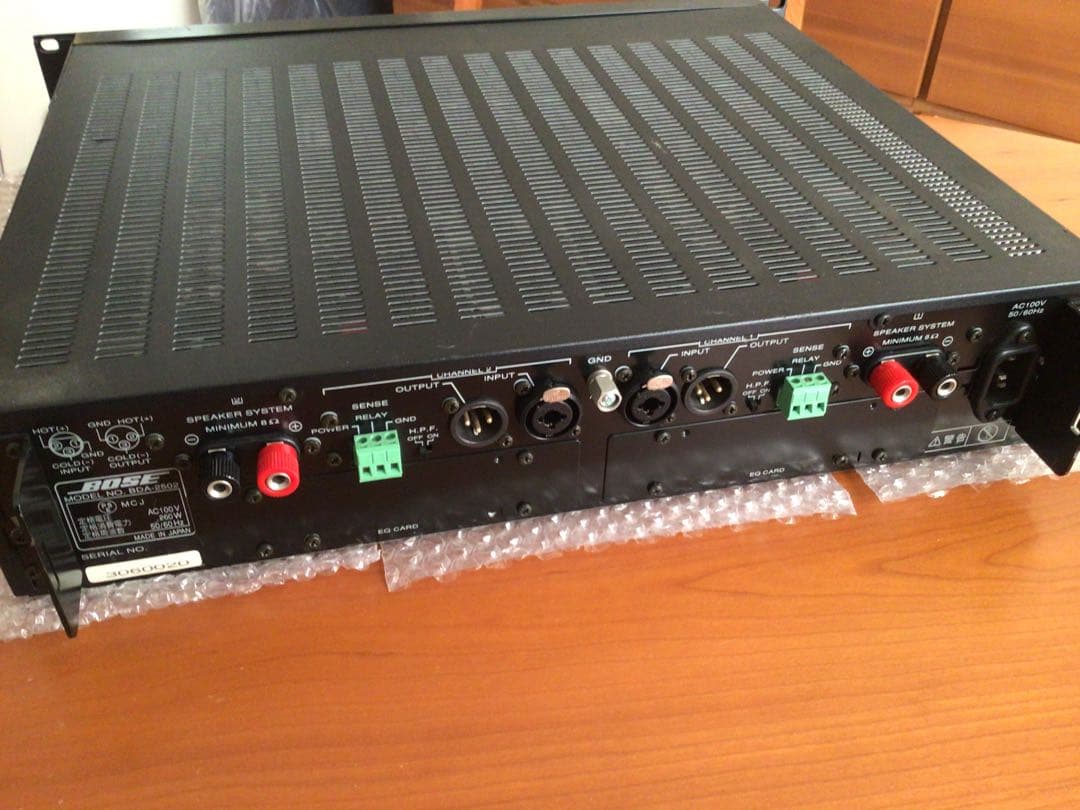 アンプ BOSE DEGITAL POWER AMP BDA 2502