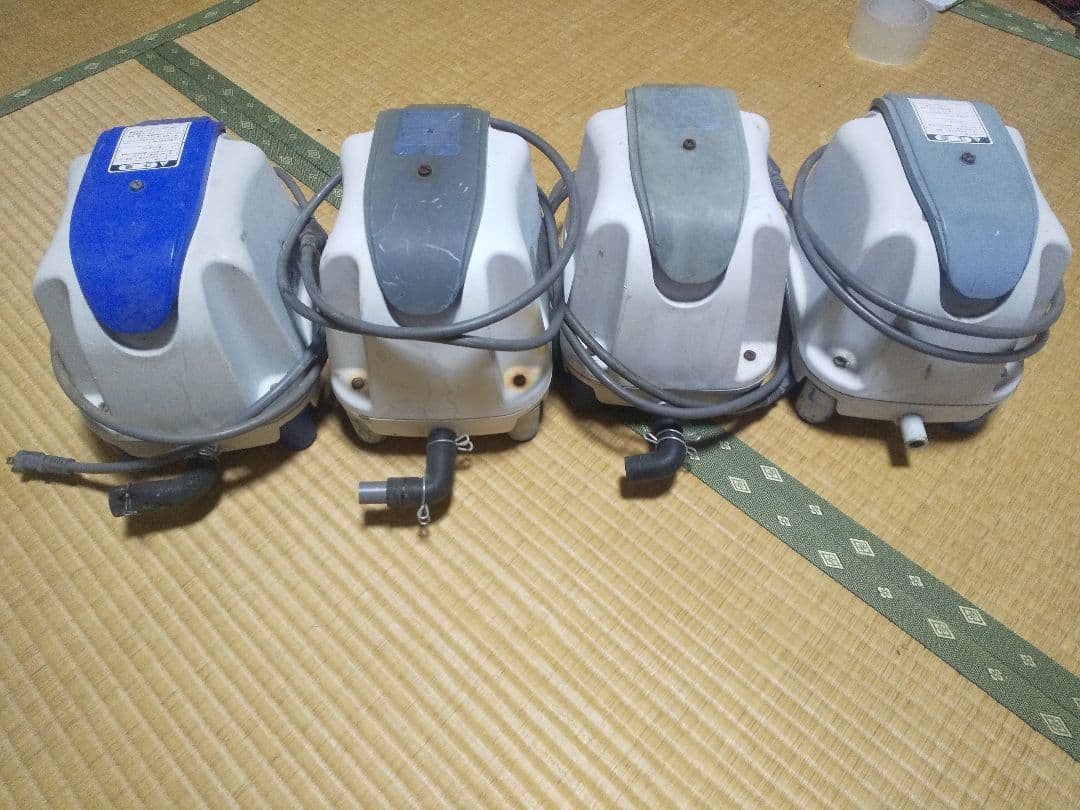 ４台セット　ジャンク品ブロワーテクノ高槻FP-80　風量８０Ｌ