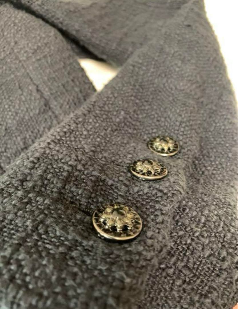 セール　シャネル ジャケット ツイードジャケット テーラード ココマーク