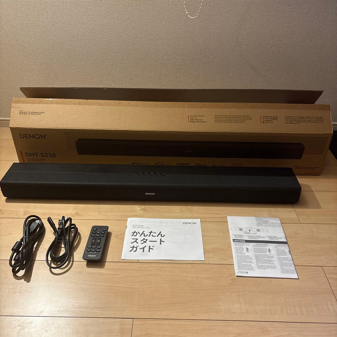 DENON サウンドバー bht-s218