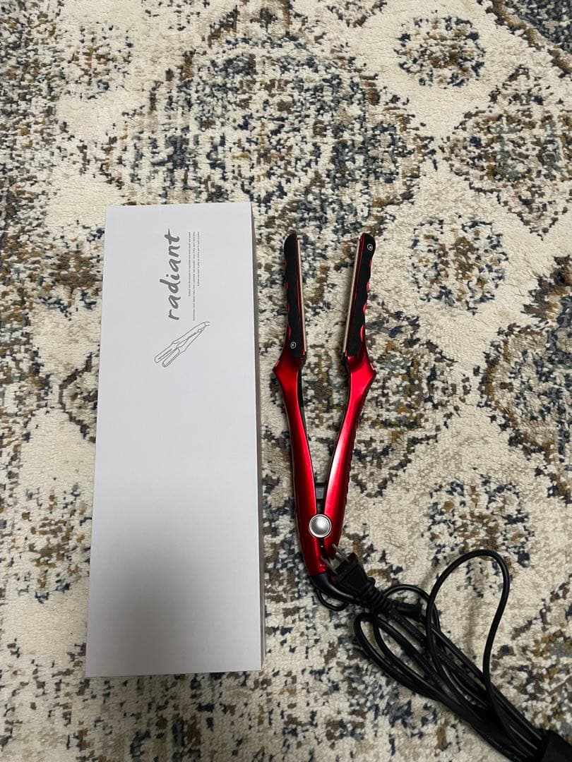 radiant ラディアント 28mm ヘアアイロン ストレート