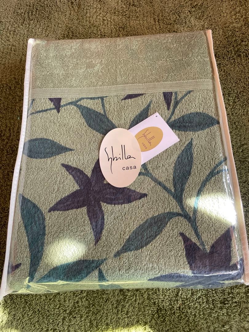 丸洗い可【シビラ】タオルケット140×190（フローレス）2枚セット