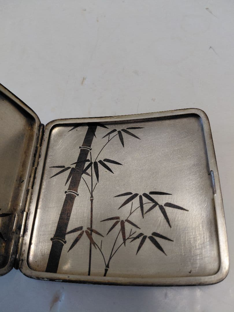 銀製　シガレットケース　Silver950