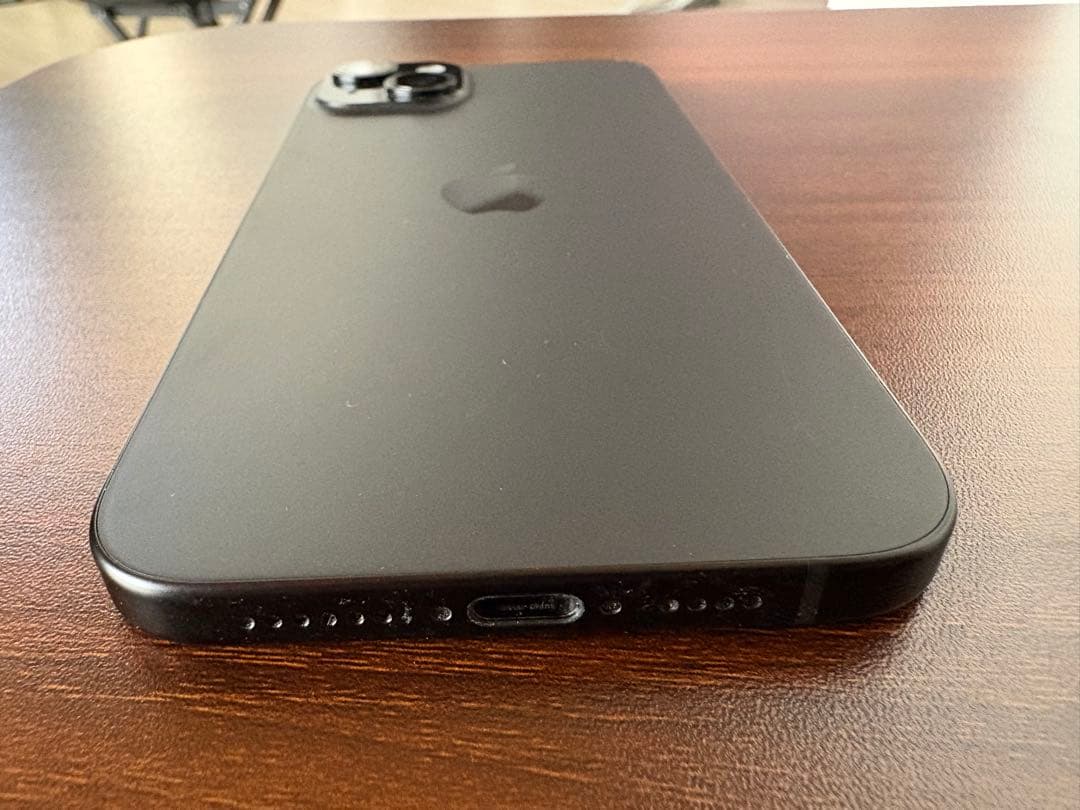 iPhone15Plus 128GB ブラック美品 バッテリー90%