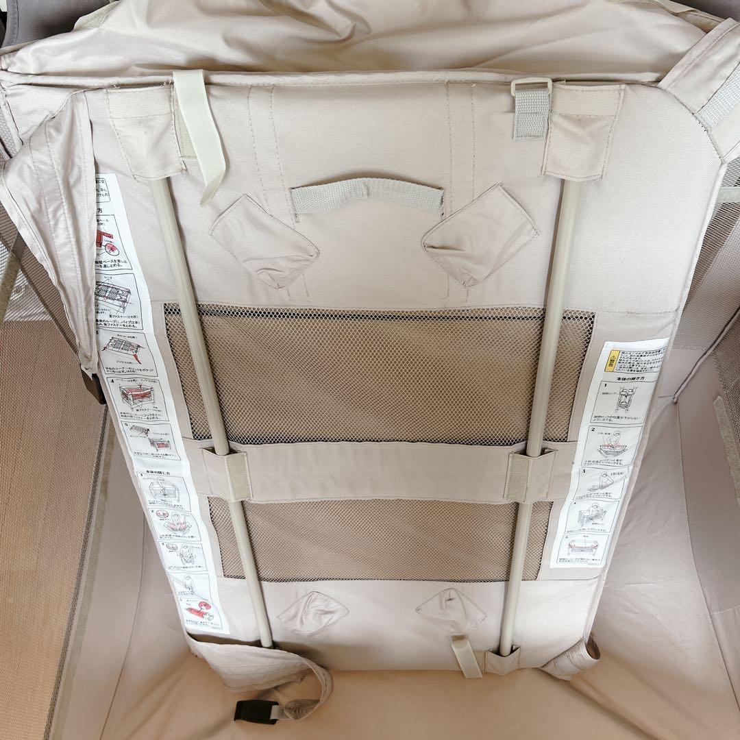 美品 Арrіса アップリカ ココネルエアー 品番66047 ベージュ グレー