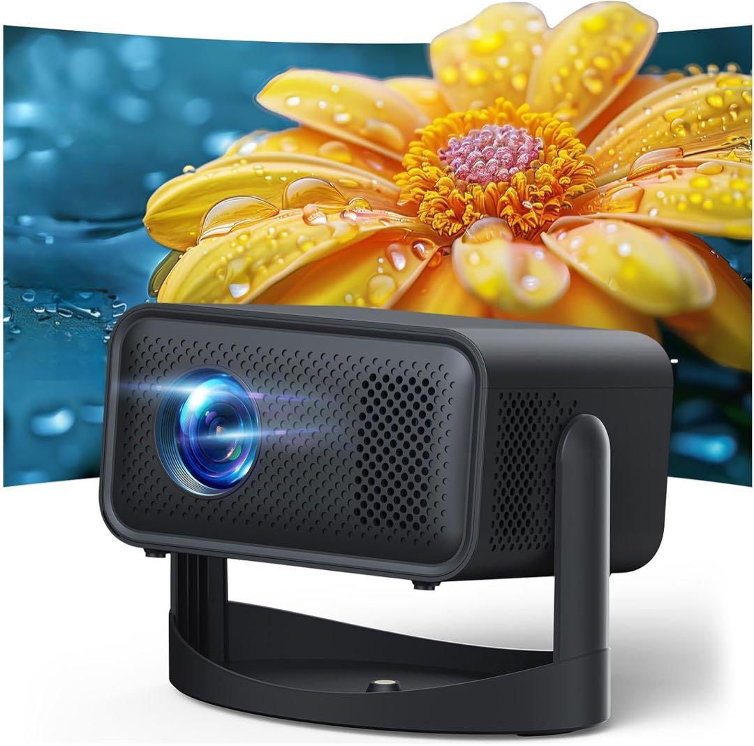 プロジェクター♥WiFi&Bluetooth 内蔵 自動台形補正 4K対応