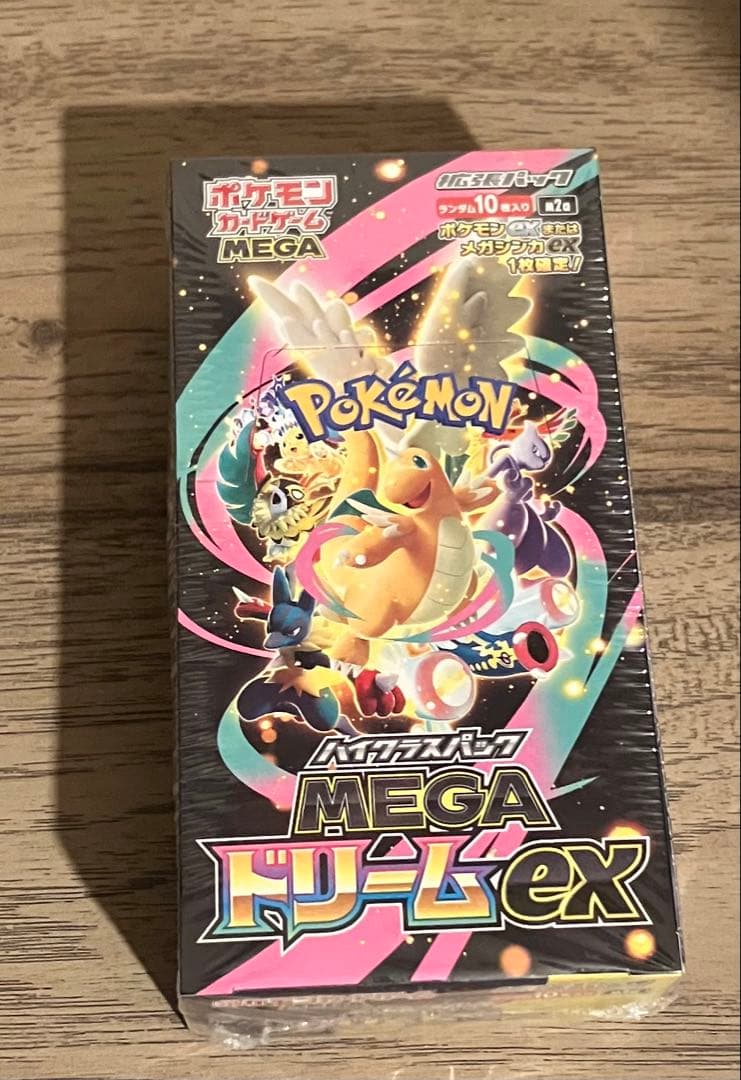 ポケモンカード MEGAドリームex (新品未開封シュリンク付き)