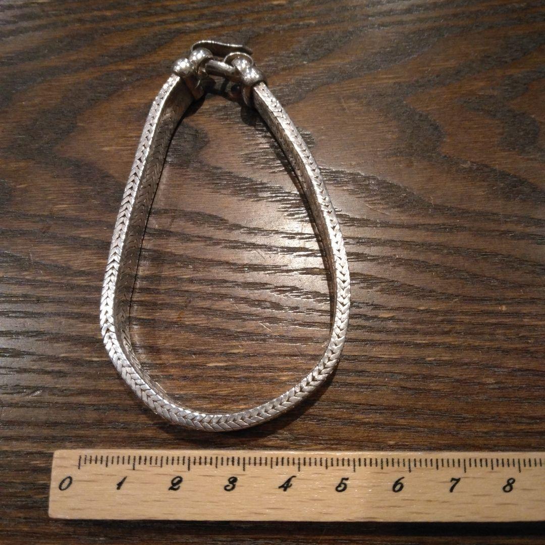 agate シルバー ネックレスとブレスレットのセット