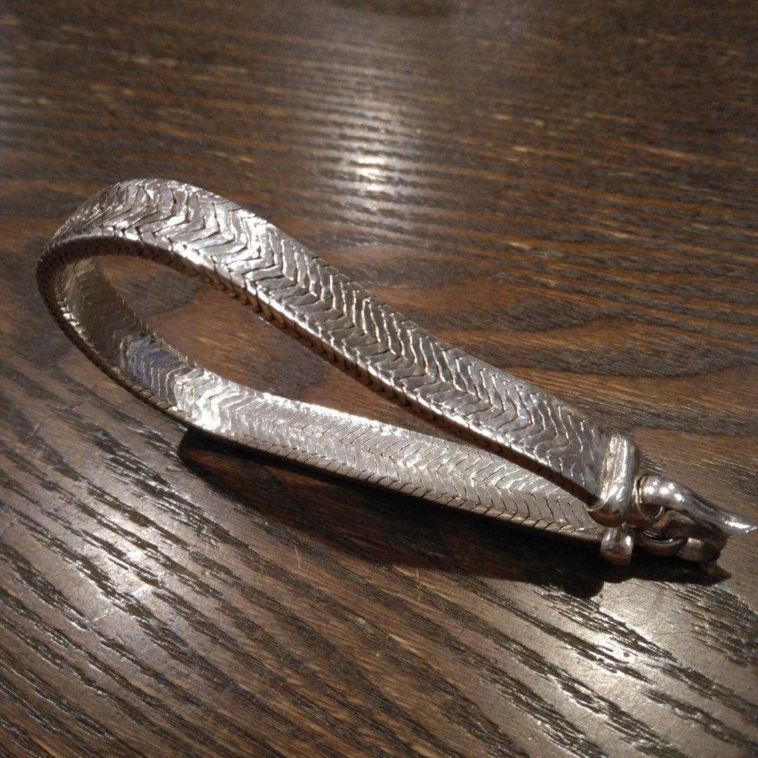 agate シルバー ネックレスとブレスレットのセット