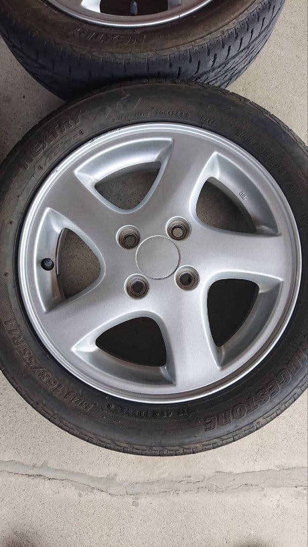 スバル純正ホイール4本セット14インチ ステラ R1 R2