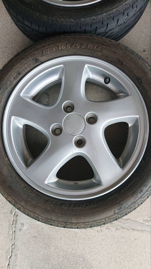 スバル純正ホイール4本セット14インチ ステラ R1 R2