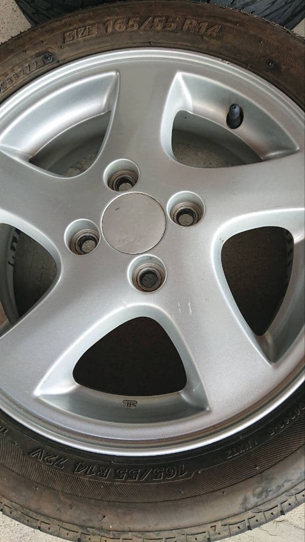 スバル純正ホイール4本セット14インチ ステラ R1 R2