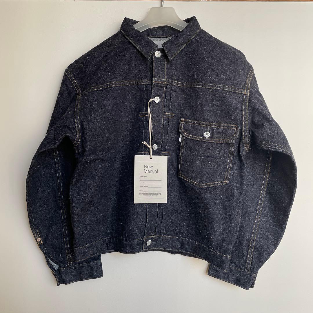 新品 New Manual #001 T-BACK DENIM JACKET