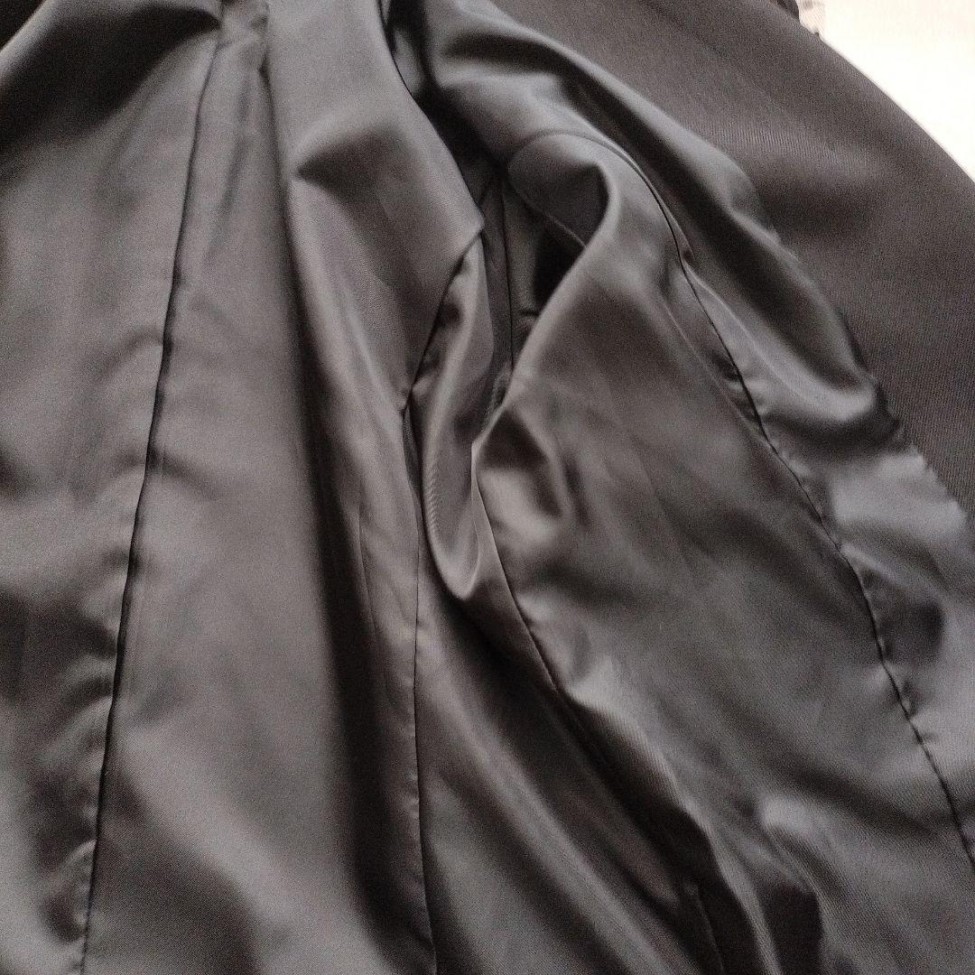 ヒロミチナカノ卒服女の子パンツスーツ　ブラック　ボウタイ　リボン　ブローチセット