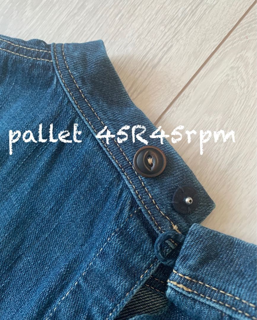 45R45rpm 本日専用です　45プチデニムのティアードフリル ドレス