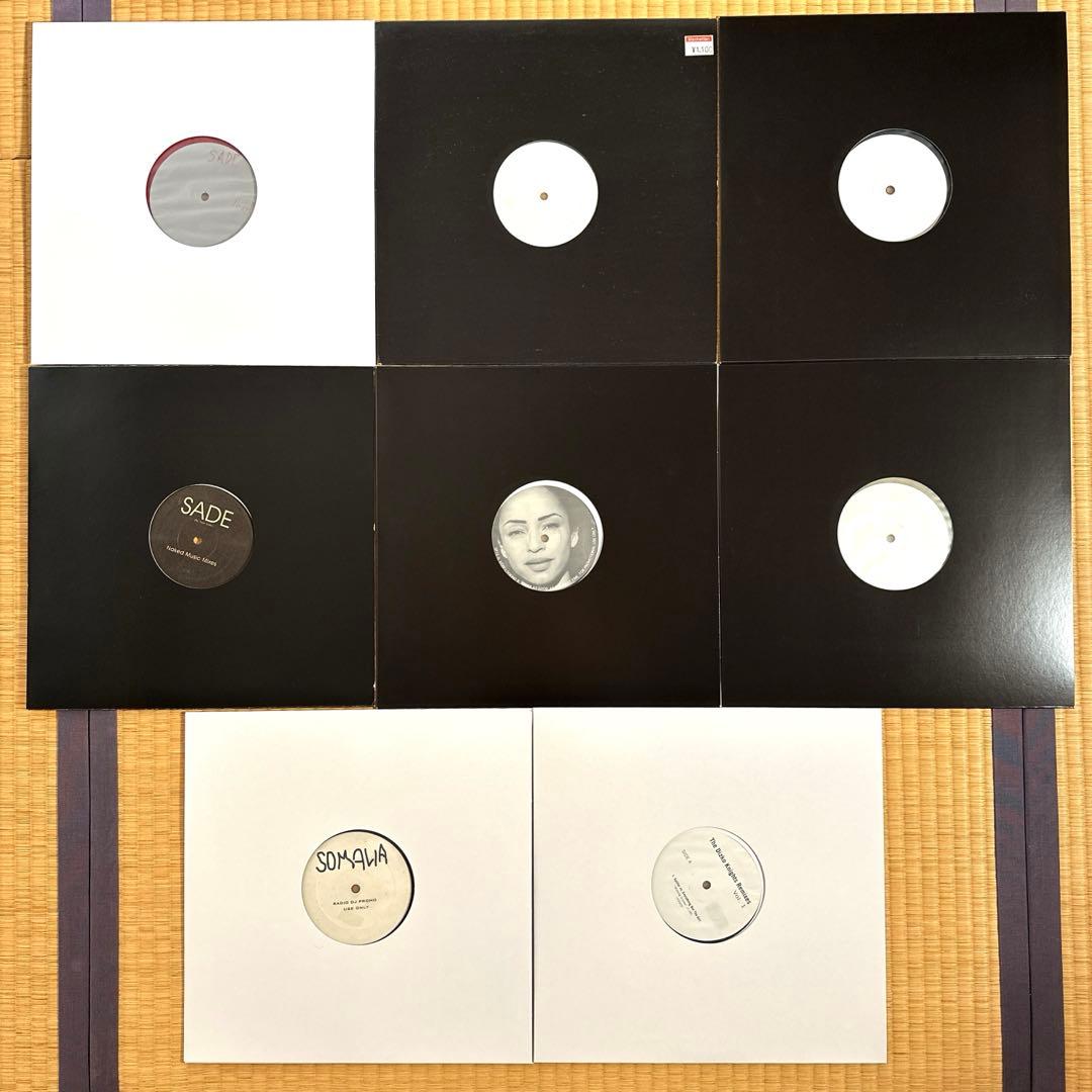 SADEシャーデー 名曲ハウスリミックス12インチ　8枚　unofficial盤