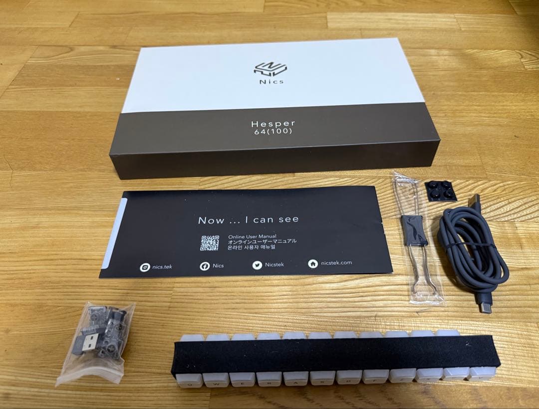 Nics Hesper 64(100) キーボード 本体 フルバージョン