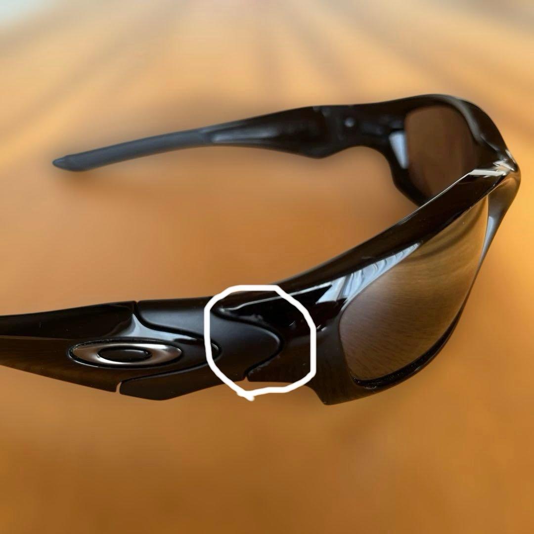 【美品】廃盤 オークリー ストレートジャケット 04-325J ジャパンフィット