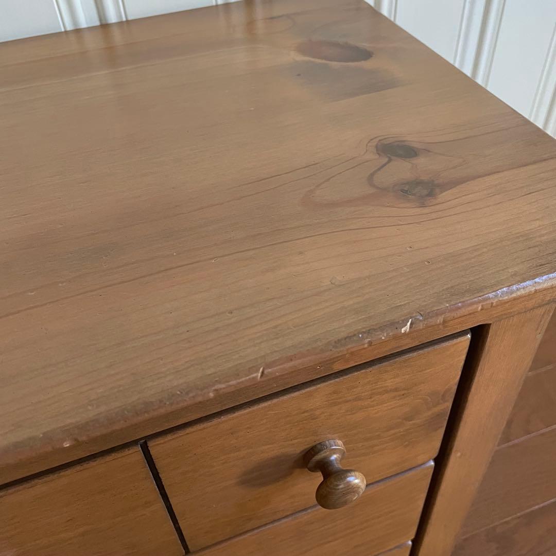 【希少】 enfant アンファン チェスト ベッドサイドチェスト