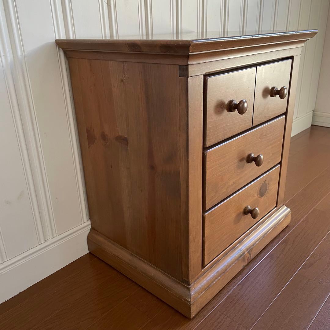 【希少】 enfant アンファン チェスト ベッドサイドチェスト