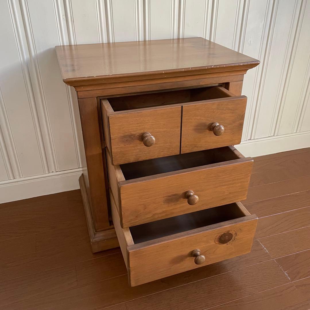 【希少】 enfant アンファン チェスト ベッドサイドチェスト