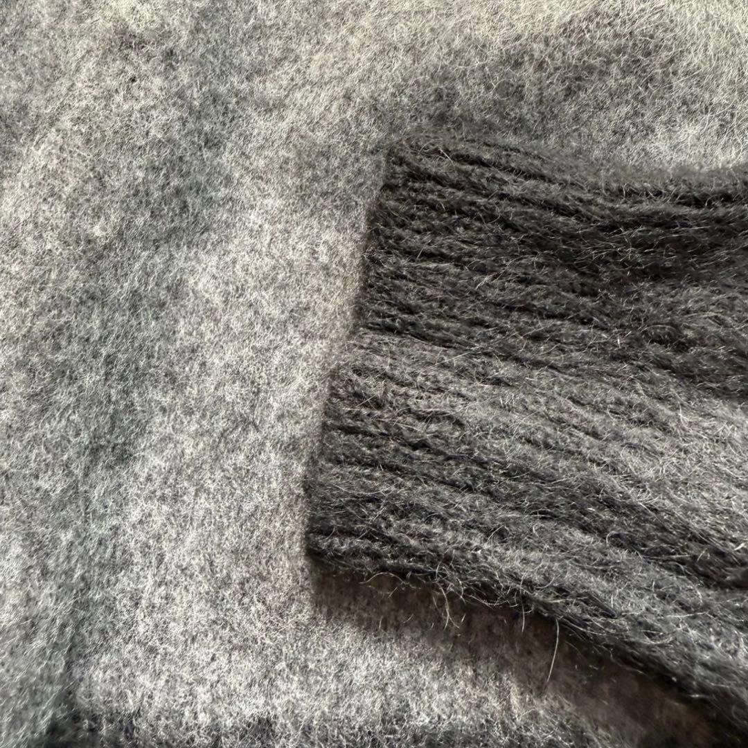 カズユキクマガイアタッチメントMOHAIR WOOL KNIT