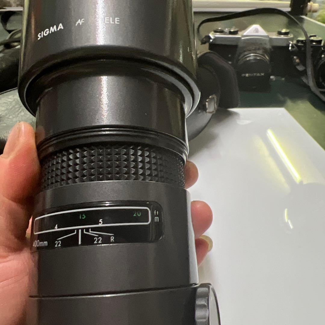 シグマ　AF　 400mmLENS使用少ない動作品美品の出品です。