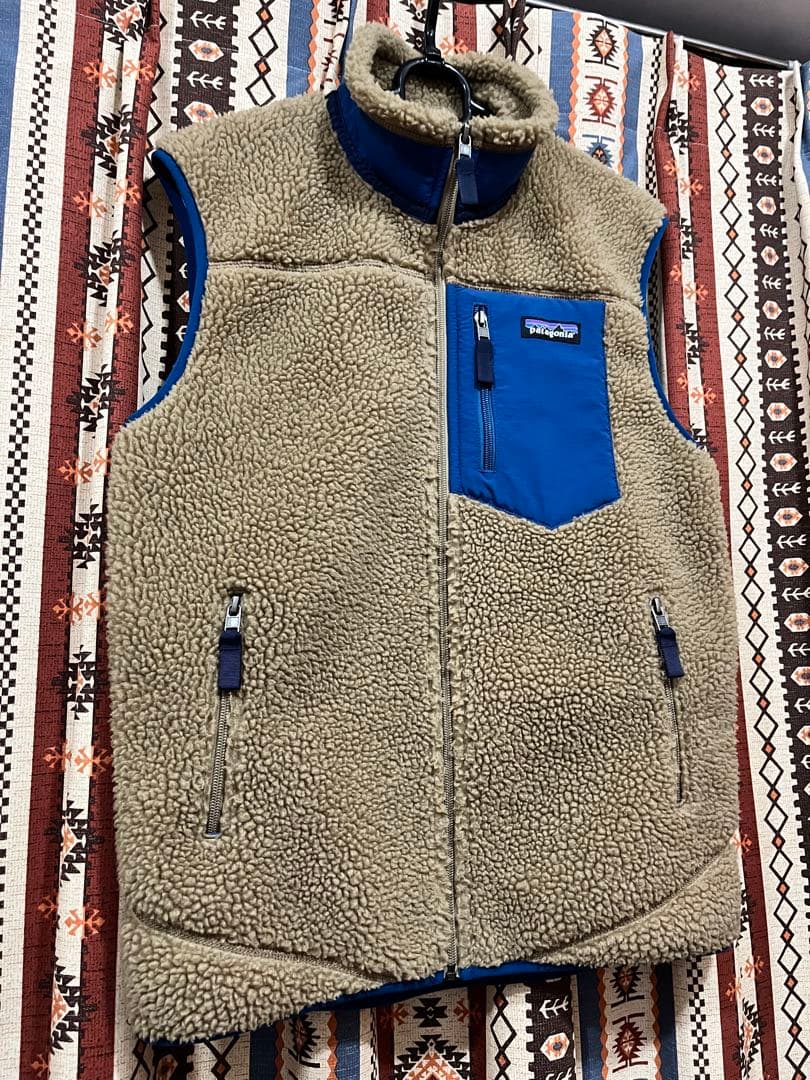 パタゴニア クラシック レトロX ベスト モジャブカーキ ボア フリース PRG