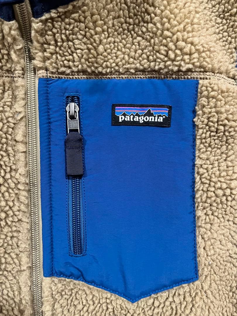 パタゴニア クラシック レトロX ベスト モジャブカーキ ボア フリース PRG