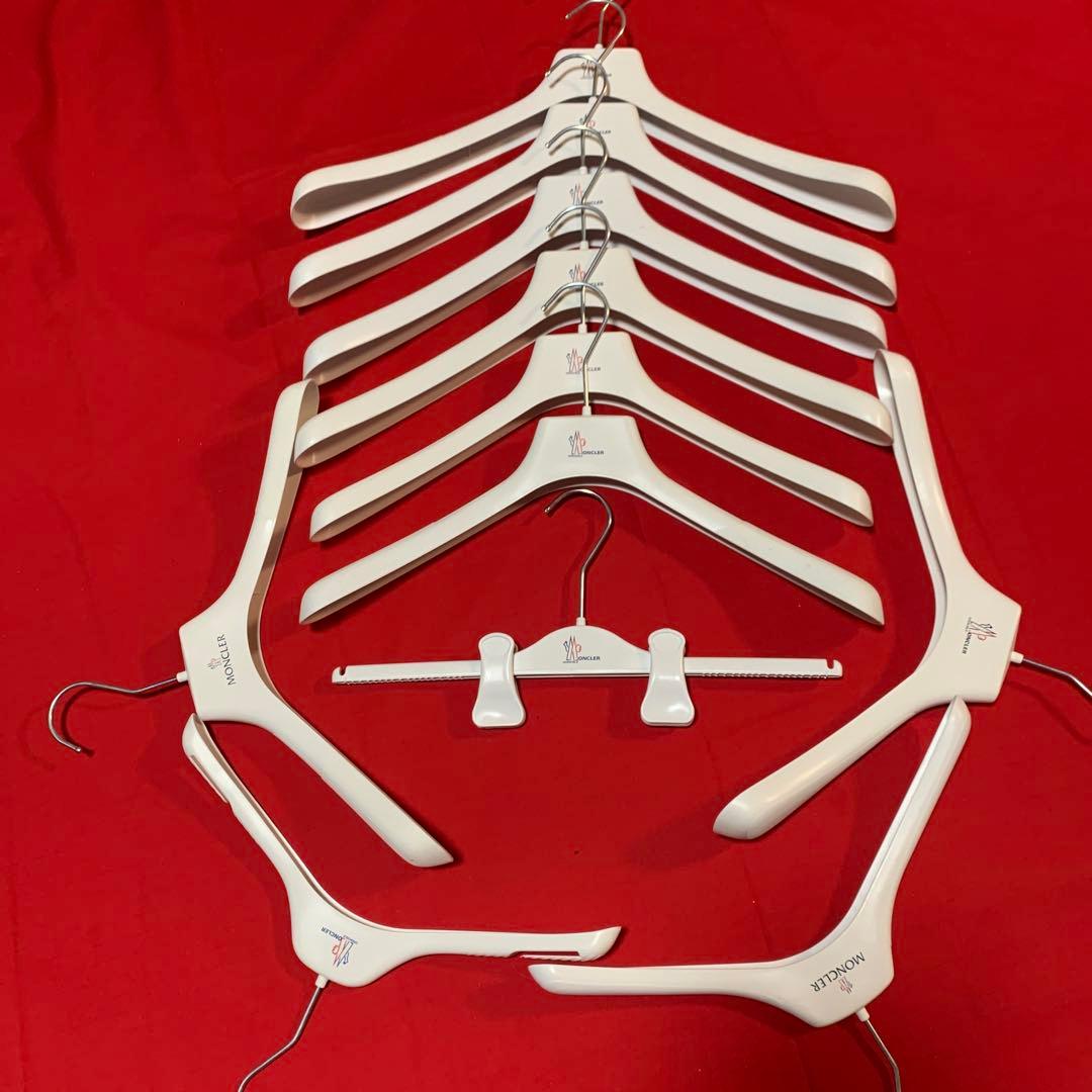 Moncler 衣類ハンガー 11本セット　ホワイト