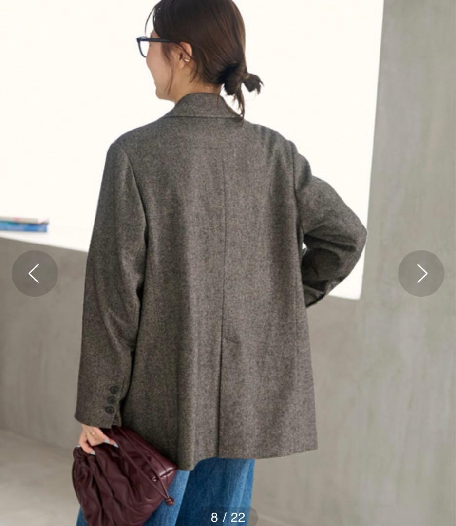 JOURNAL STANDARD relume ウールミックスシングルジャケット