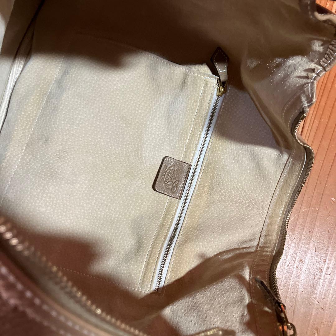 Cisei（シセイ/チセイ）2ウェイバッファローレザートート　ベージュ