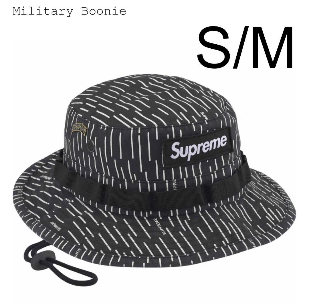 S/M supreme military boonie raindrop 黒