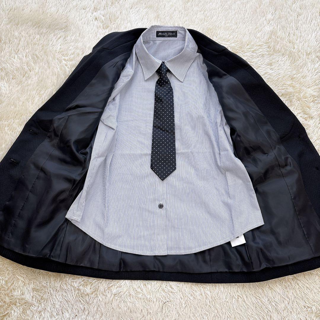 ミッシェルアルフレッド 150cm 女の子 フォーマルスーツ　卒服　卒業式 　黒