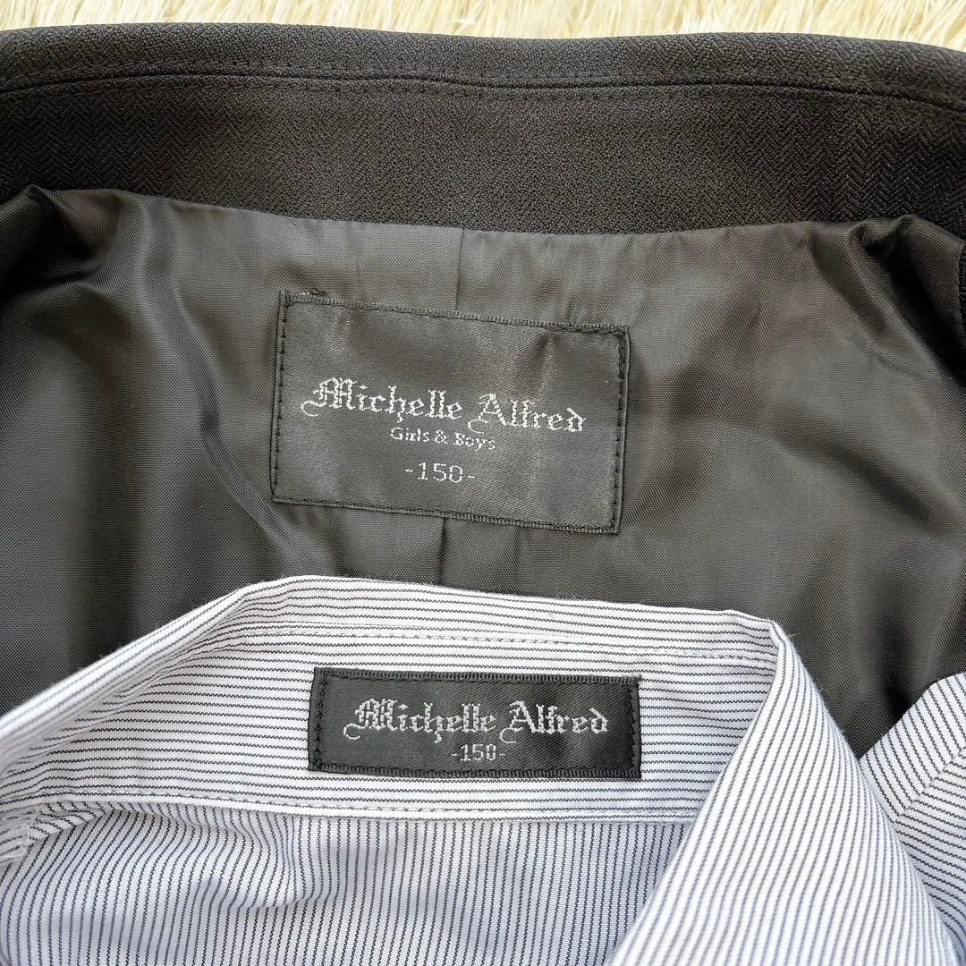 ミッシェルアルフレッド 150cm 女の子 フォーマルスーツ　卒服　卒業式 　黒