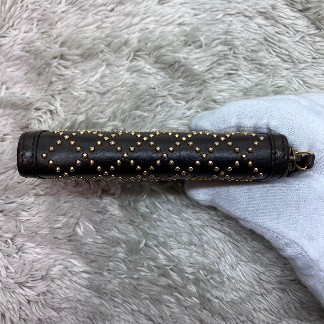極美品✨GUCCI ディアマンテ　スタッズ　小銭入れ　ケース
