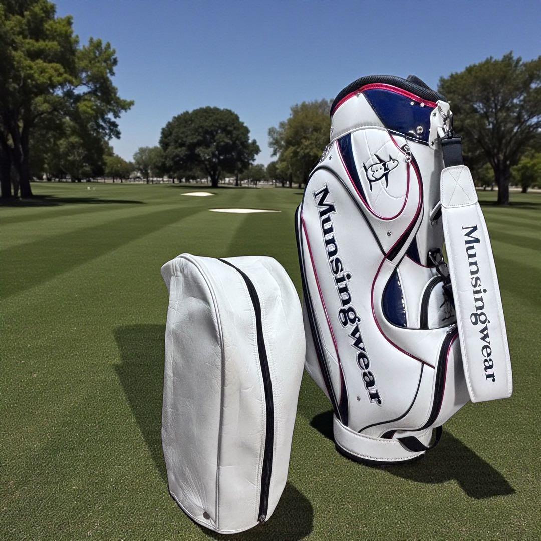 ✨美品✨ Munsingwear 9.5型 キャディバッグ たかっち