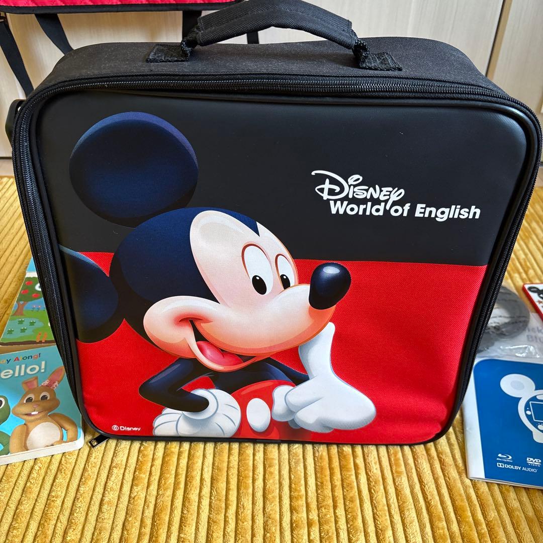 DWE ミッキーメイト　専用ケース　カーポケット　絵本付き