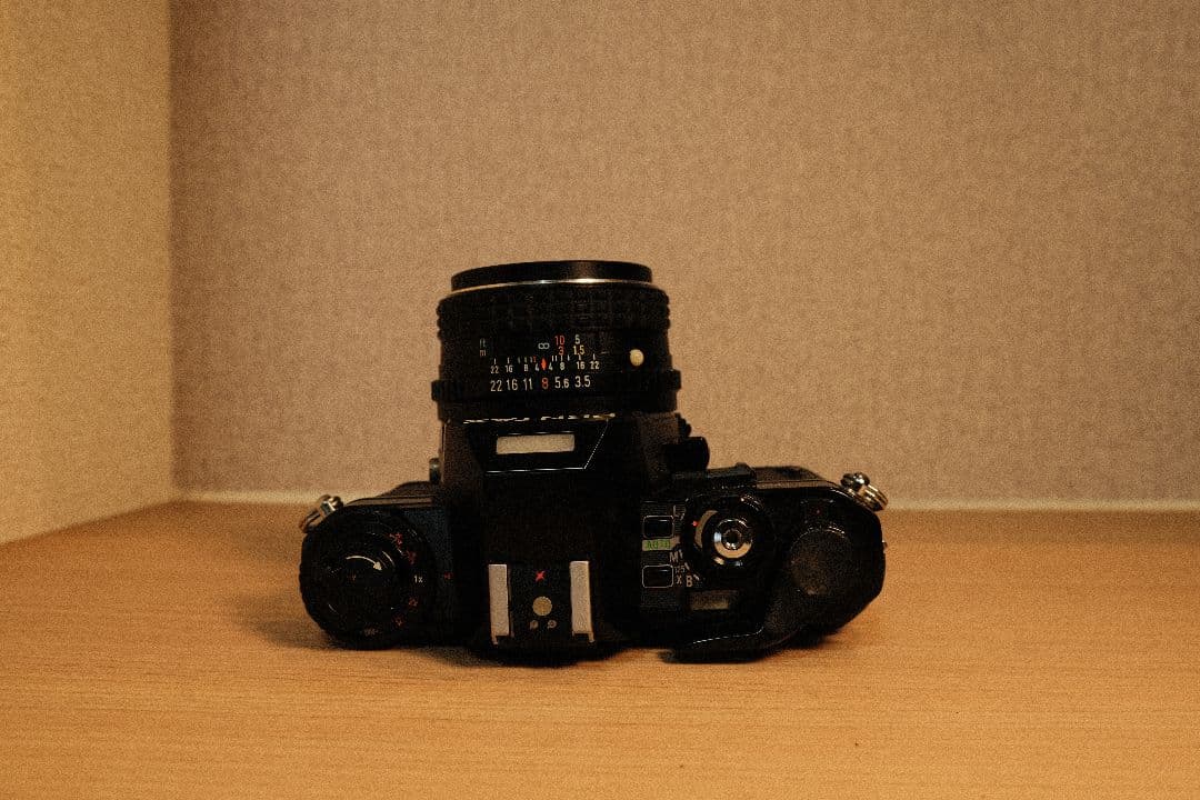 フィルムカメラ Pentax SuperA+Pentax-M 28mm f3.5