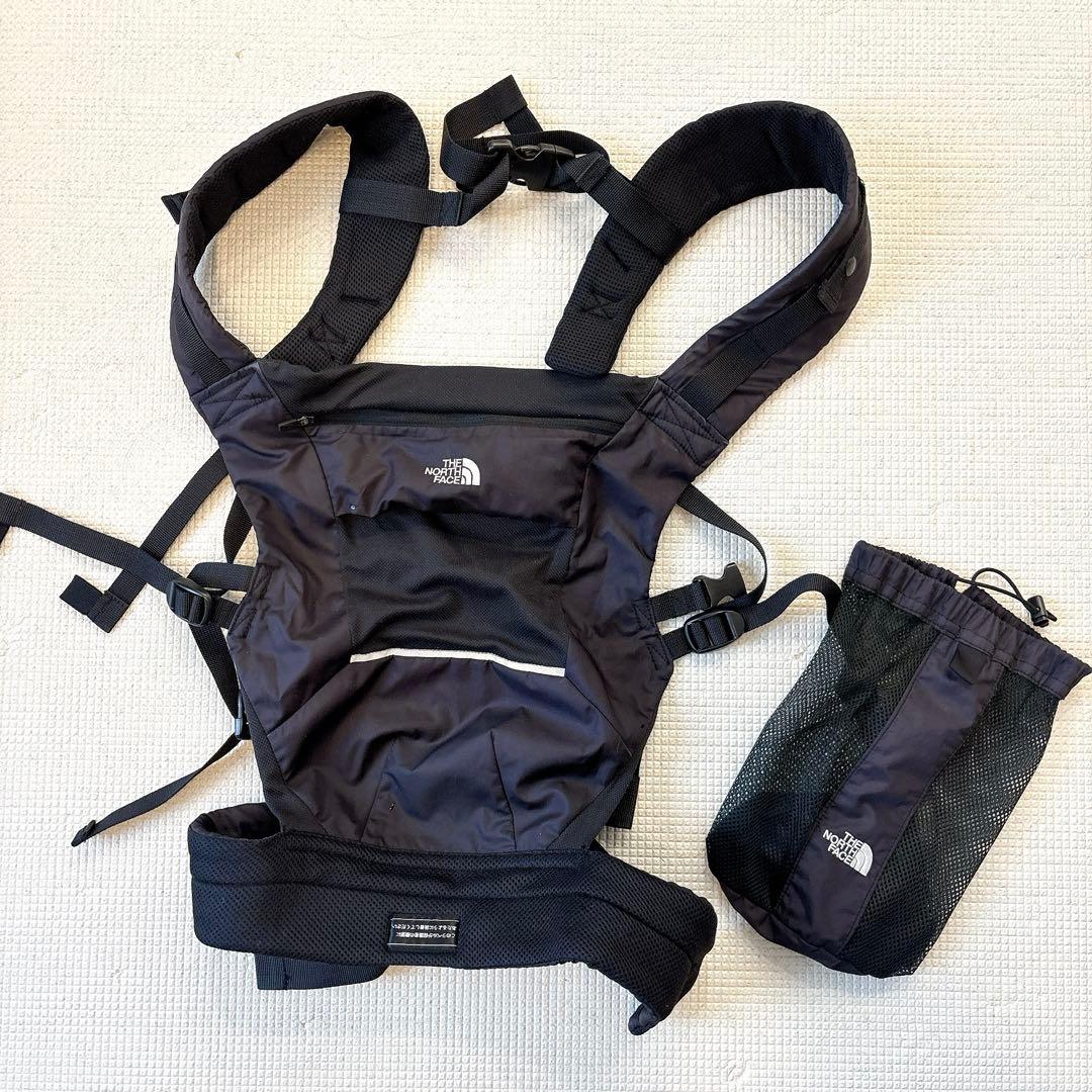 ノースフェイス　ベビーキャリアー　抱っこ紐　ブラック