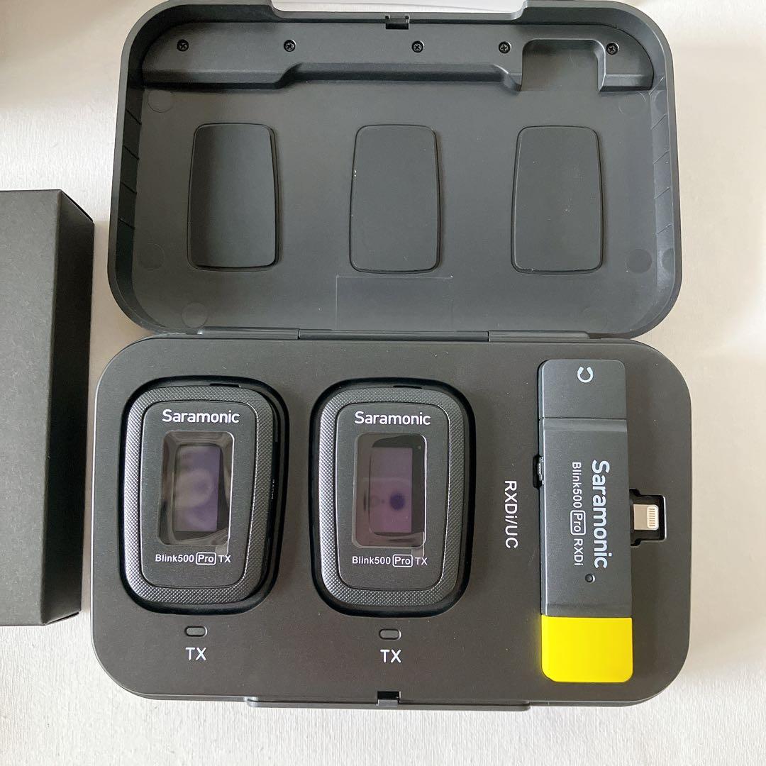 Saramonic Blink 500 PRO シリーズ B4 ワイヤレスマイク