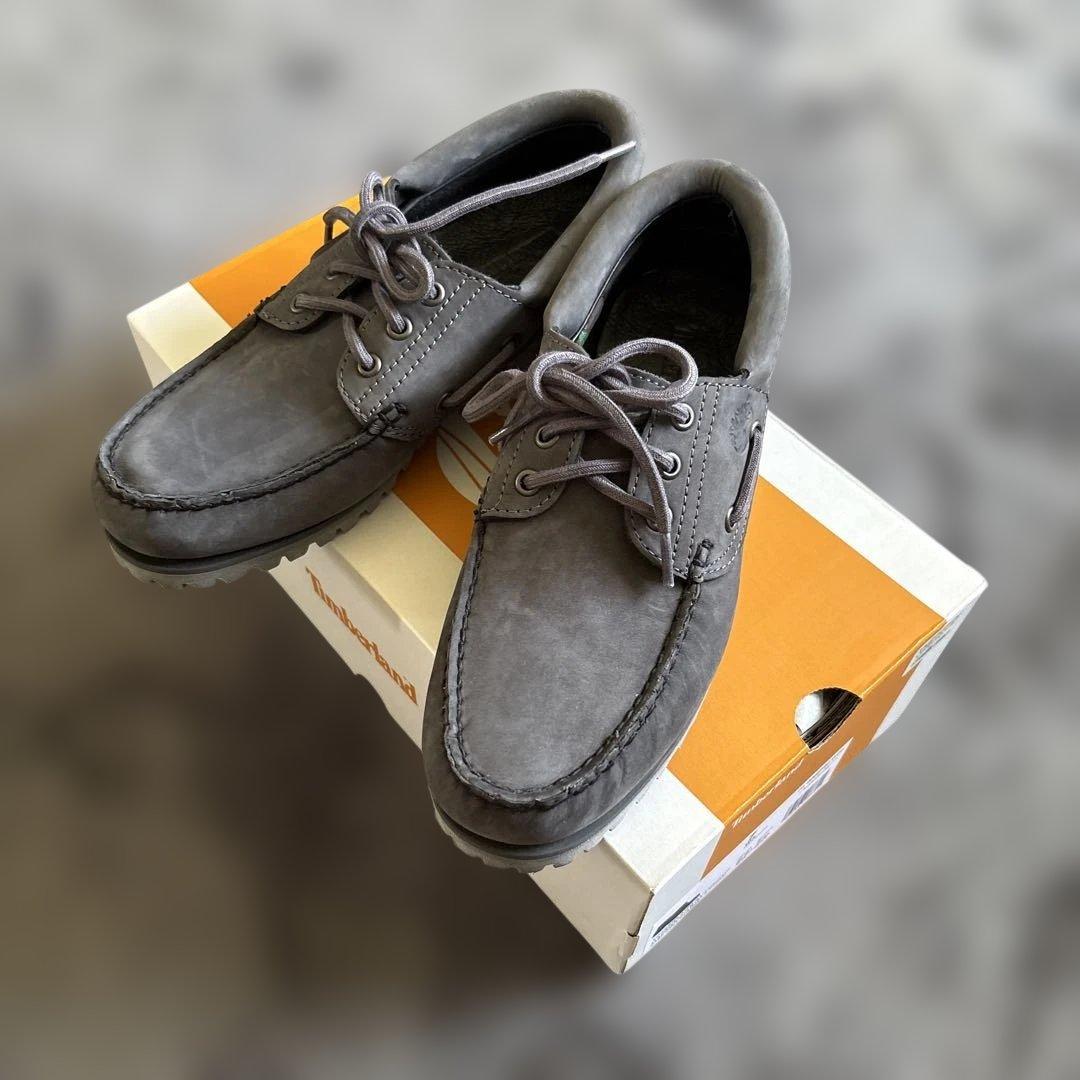 美品！Timberland 3eye スリーアイ デッキシューズ 25cm