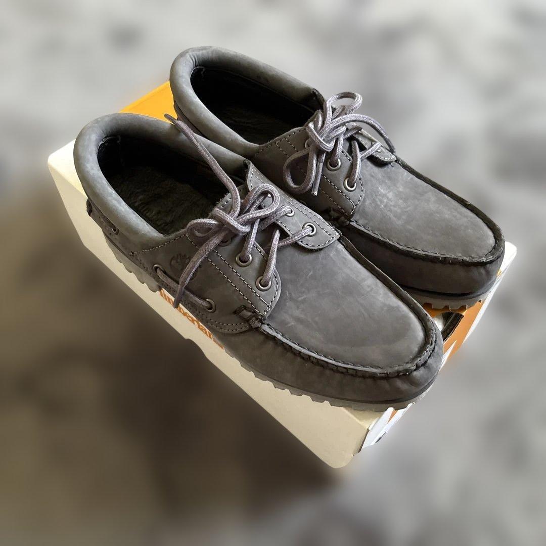 美品！Timberland 3eye スリーアイ デッキシューズ 25cm