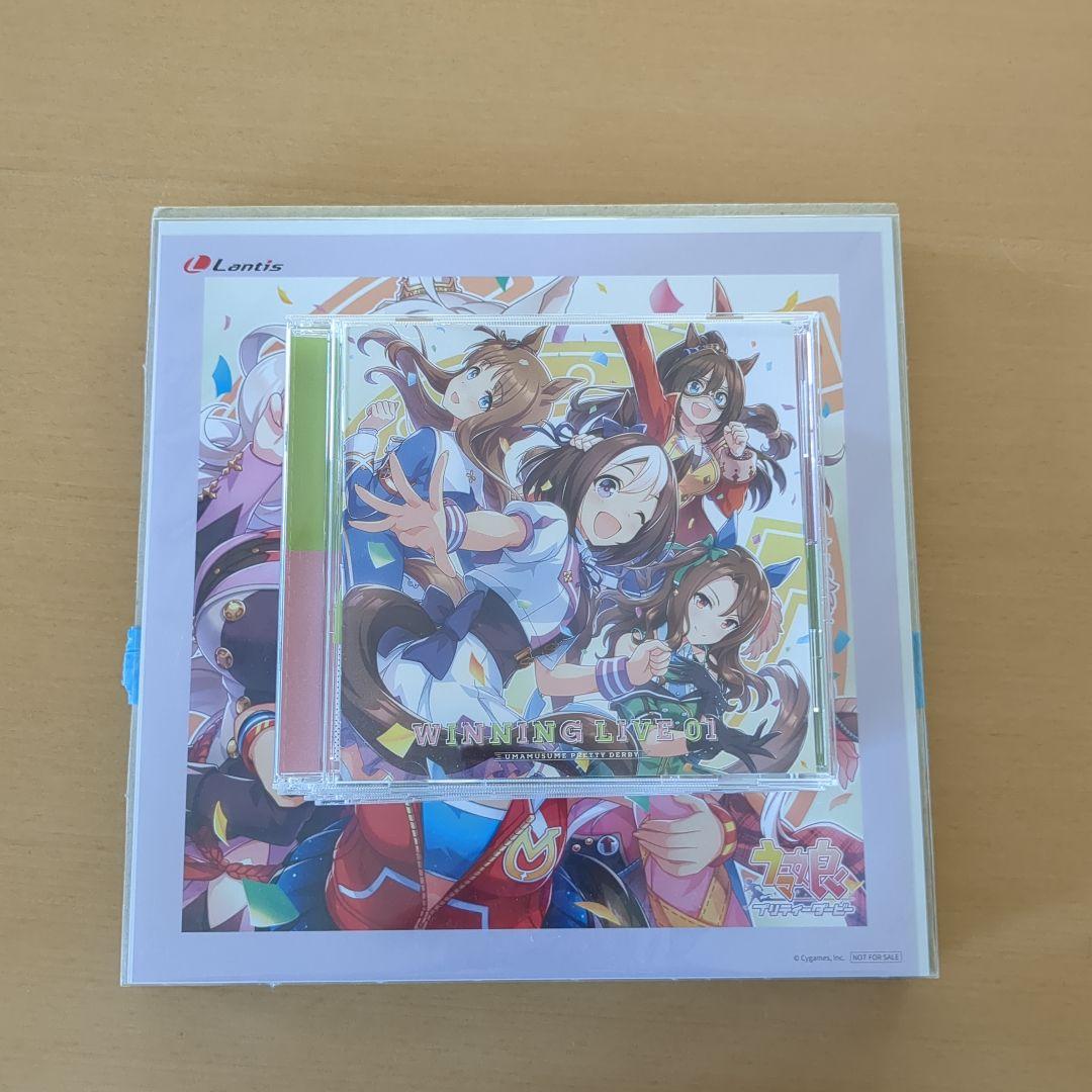 ウマ娘 CD WINNING LIVE 01-08 + メガジャケ 02-08